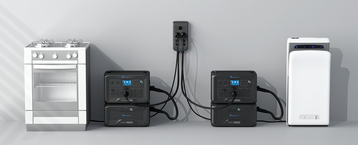 BLUETTI home backup power system